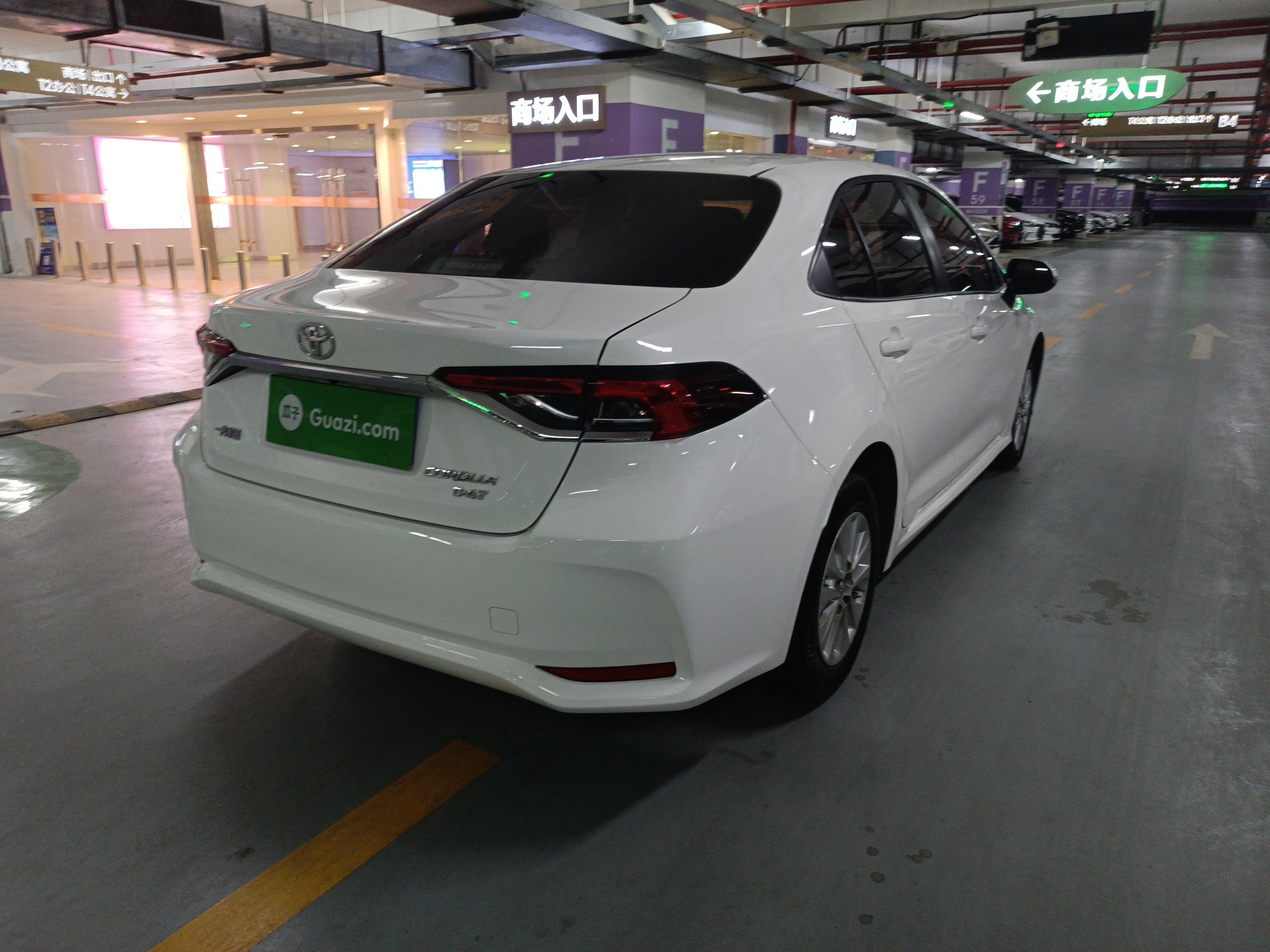 丰田卡罗拉 2019款 1.2t 自动 精英版 (国Ⅵ)